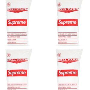 NEW Supreme Ballpark Rain Poncho 4x Lot - SS20